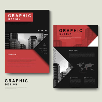 Trendy brochure template
