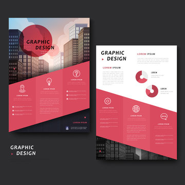 Trendy brochure template