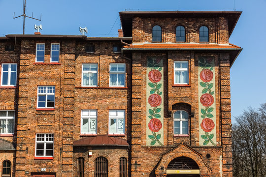 波兰卡托维兹历史街区尼克索维采的老建筑