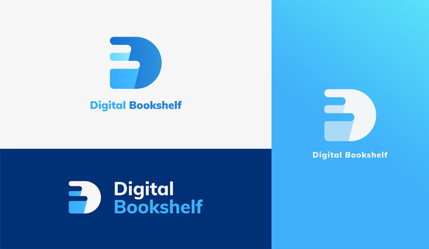 E-book logo set