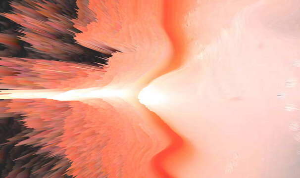 Background of hand drawn Abstract explosion advertisement