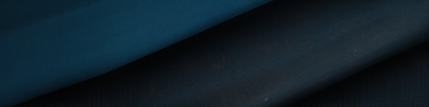 Dark blue linen woven cloth texture. Natural cotton or linen textile material seamless background.